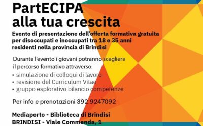 Venerdì 10 maggio: evento gratuito ECIPA per giovani disoccupati