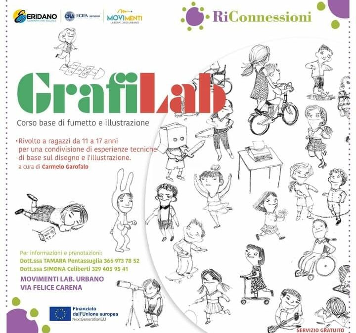 Corso FUMETTO GRATUITO – Ragazzi 11/17 anni – Ottobre 2024